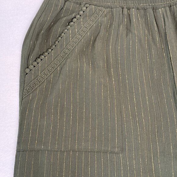 I.N.C. International Concepts High-Rise Wide-Leg Pants NWT W Pockets Size Large - Picture 2 of 10